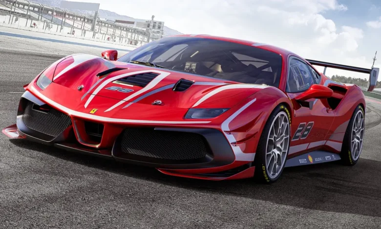 Ferrari 488 Challenge Evo Dominates the Circuit with Pure Racing Power