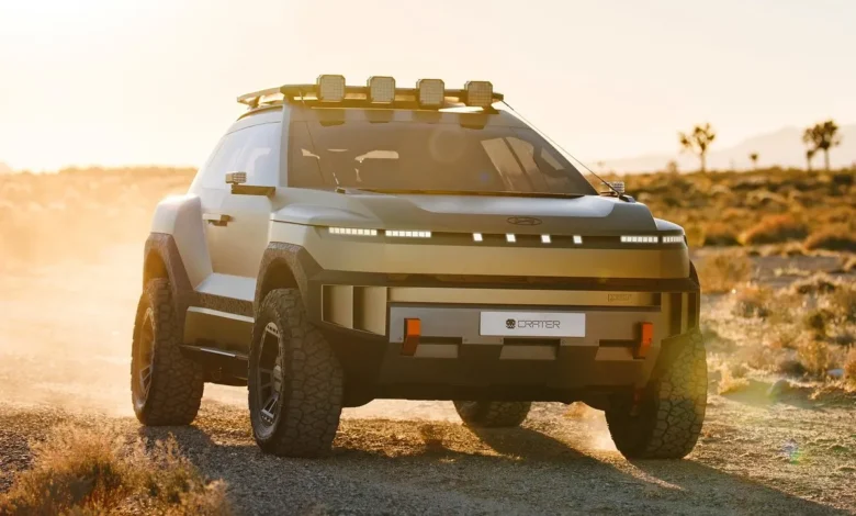 Hyundai Crater Concept Reveals a Bold Space-Inspired Mobility Future