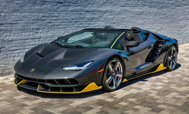 2017 Lamborghini Centenario Roadster: A Rare V12 Hypercar Masterpiece