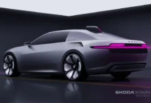 2025 Škoda 100 Concept Blends Retro Charm with Futuristic EV Innovation