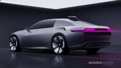 2025 Škoda 100 Concept Blends Retro Charm with Futuristic EV Innovation