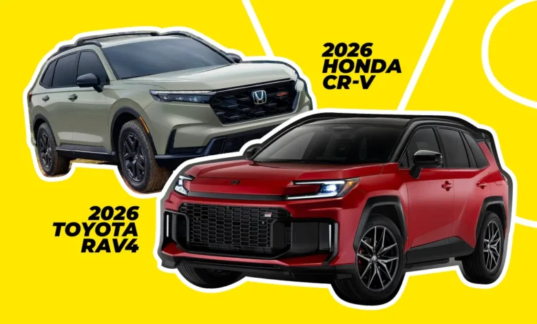 2026 Toyota RAV4 vs 2026 Honda CR-V Reliability Test. Which Compact SUV Will Last Longer?