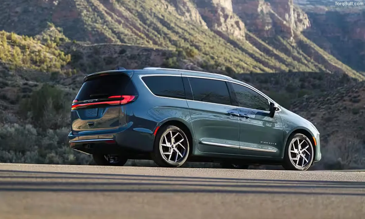 2027 Chrysler Pacifica rear view