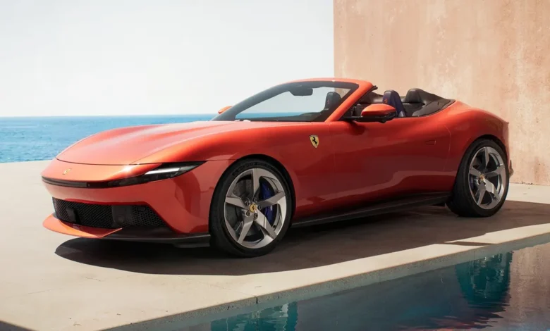 2027 Ferrari Amalfi Spider Combines Hybrid Power with Open-Top Luxury