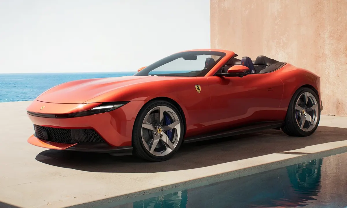 2027 Ferrari Amalfi Spider Combines Hybrid Power with Open-Top Luxury