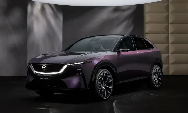 2027 Mazda CX-6e Reveals Mazda’s Elegant Vision for Electric SUVs