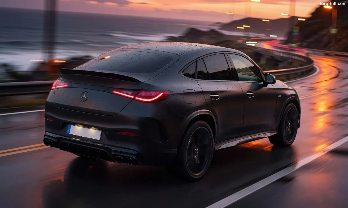 2027 Mercedes-AMG GLC53 Coupe rear view