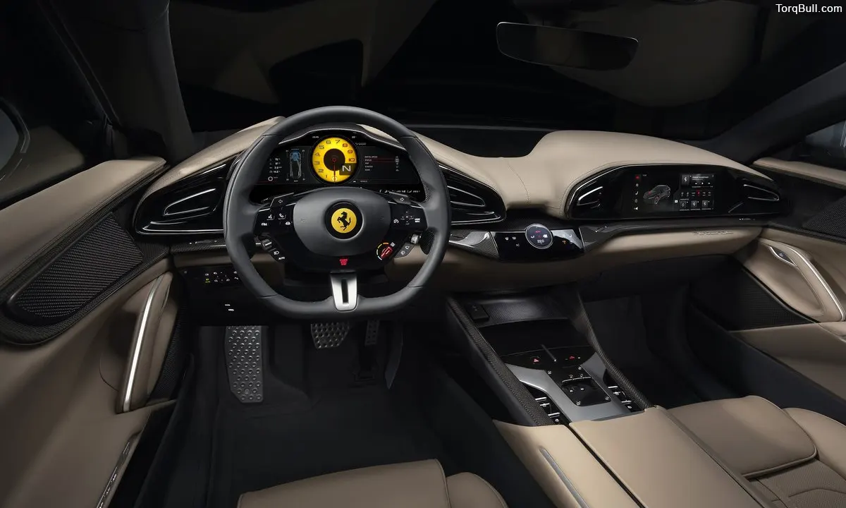 Ferrari Purosangue interior