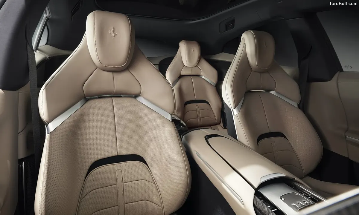 Ferrari Purosangue interior cabin