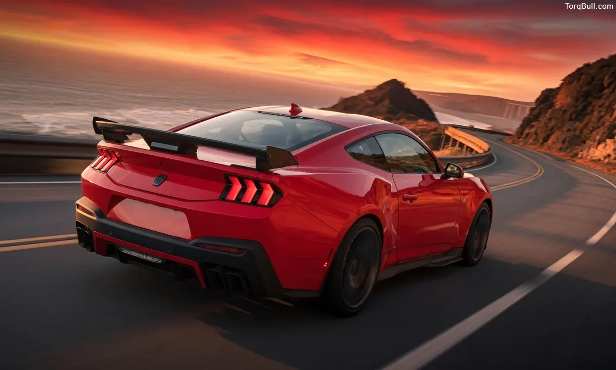 Ford Mustang Removed The Back Seats and Added 795 Horsepower. Meet The Dark Horse SC