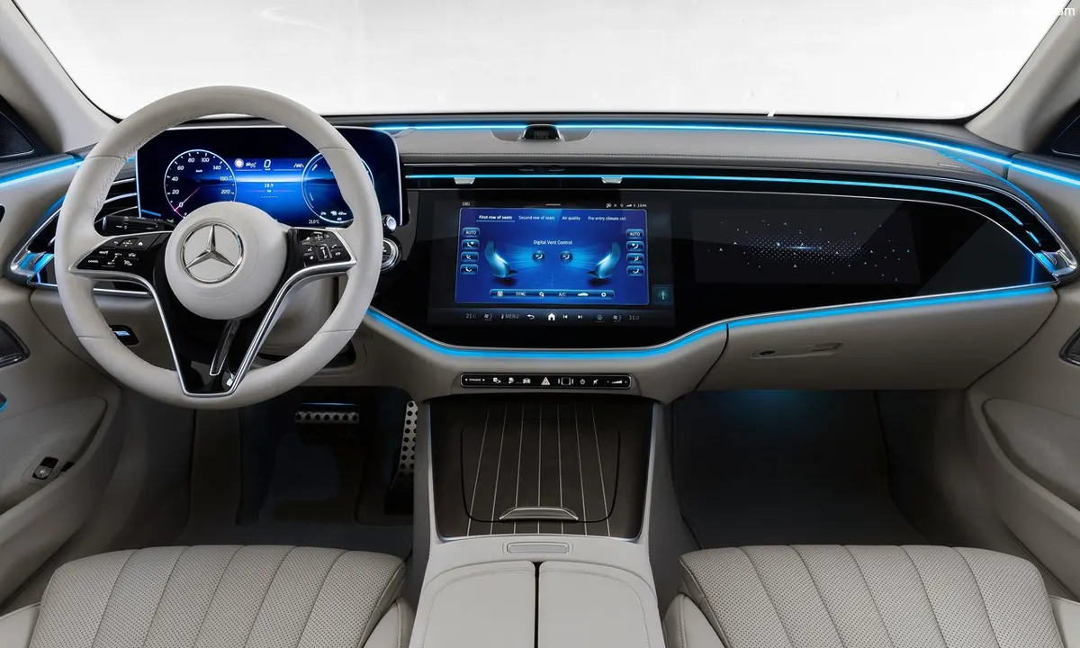 Mercedes-Benz E-Class interior dashboard