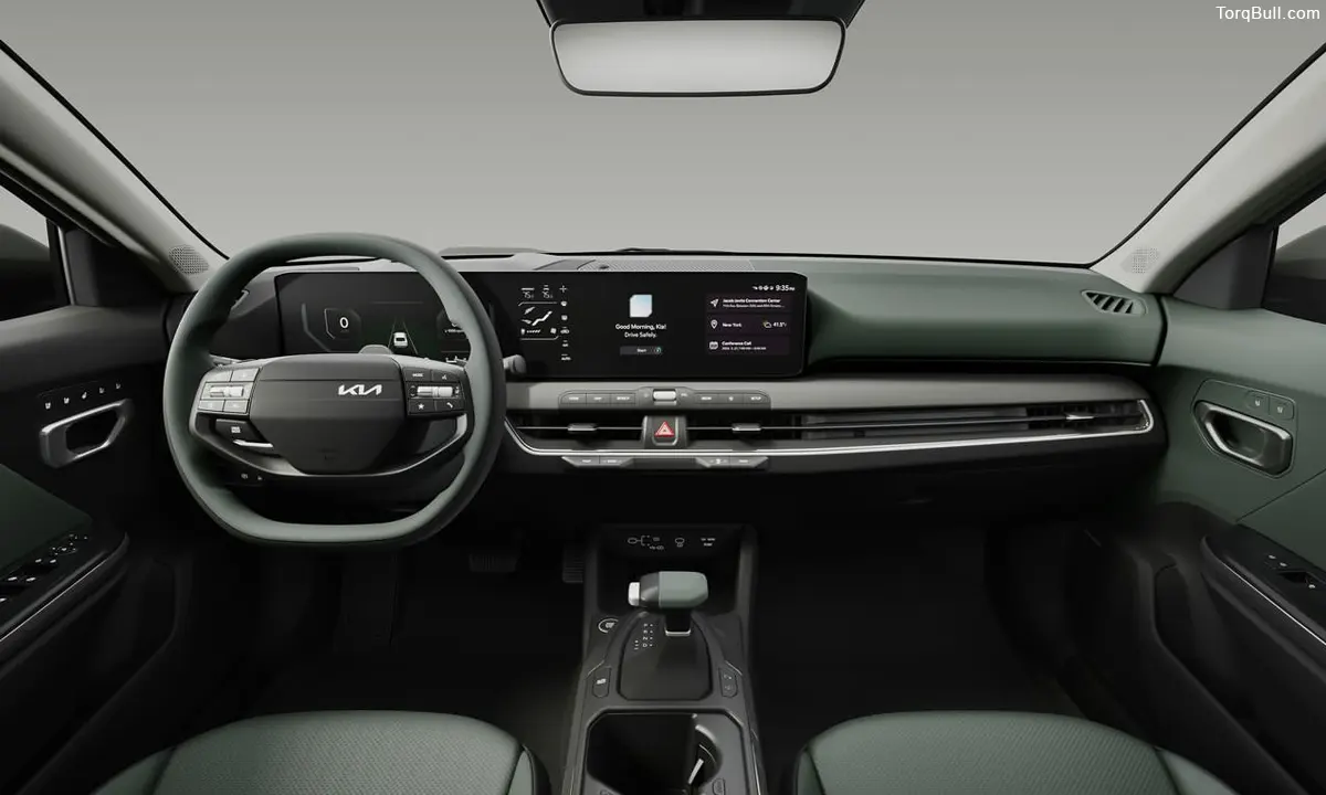 Kia K4 interior cabin
