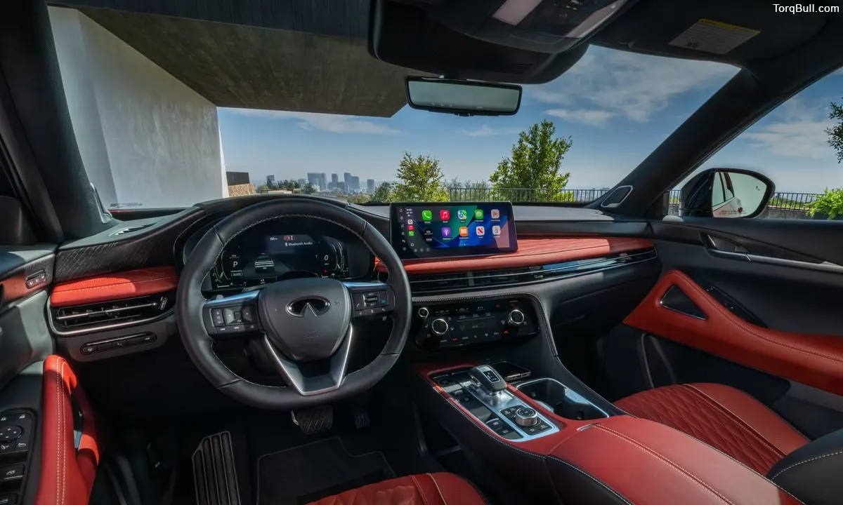 Infiniti QX65 interior