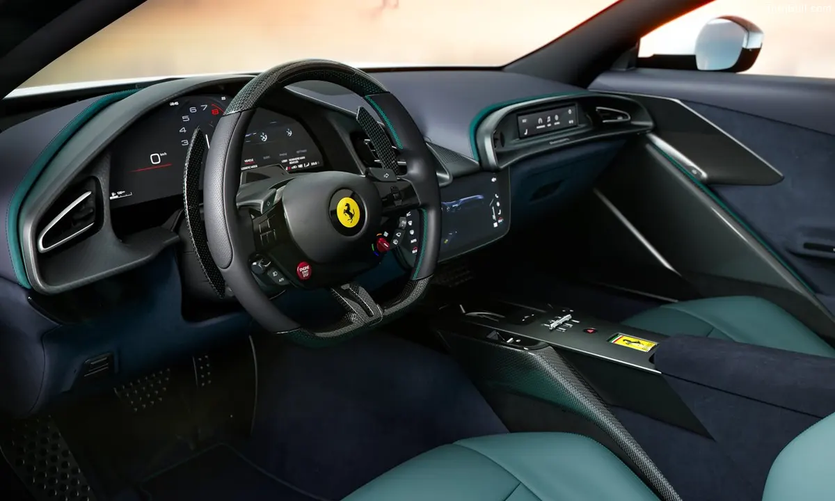 2027 Ferrari Amalfi luxury interior