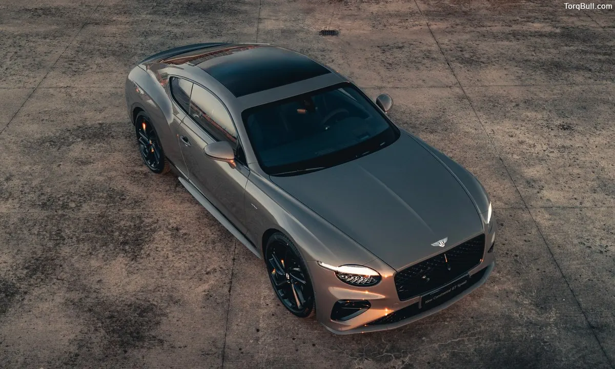 Bentley Continental GT Speed Top View