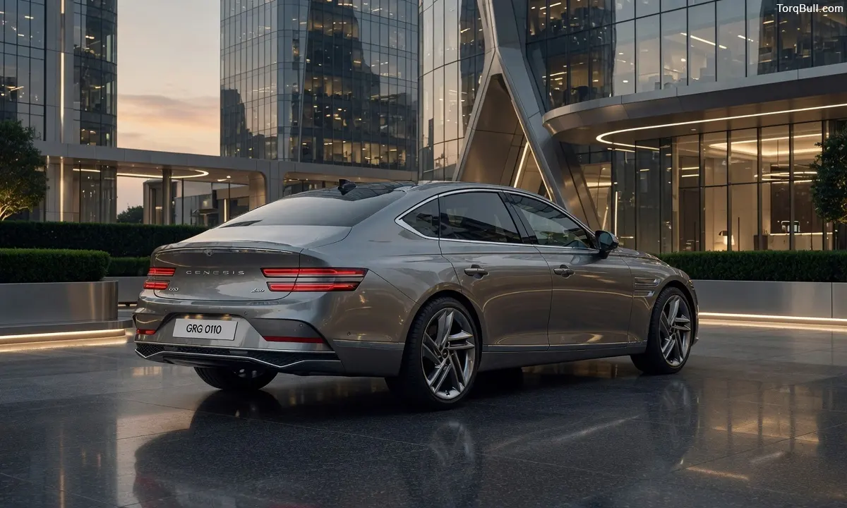 Genesis G80 rear view