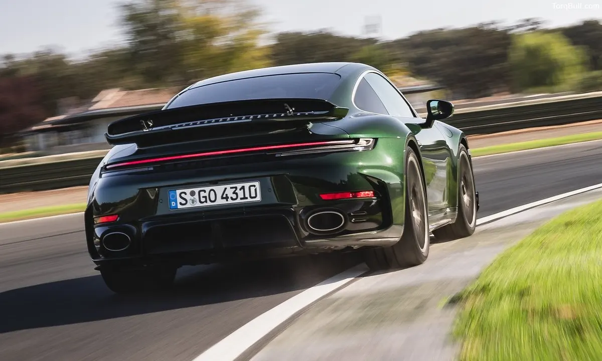Porsche 911 Turbo S rear view