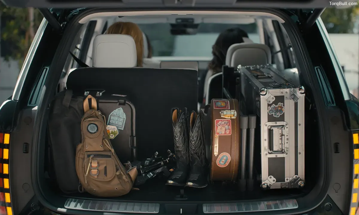Hyundai Palisade Boot Space for trip