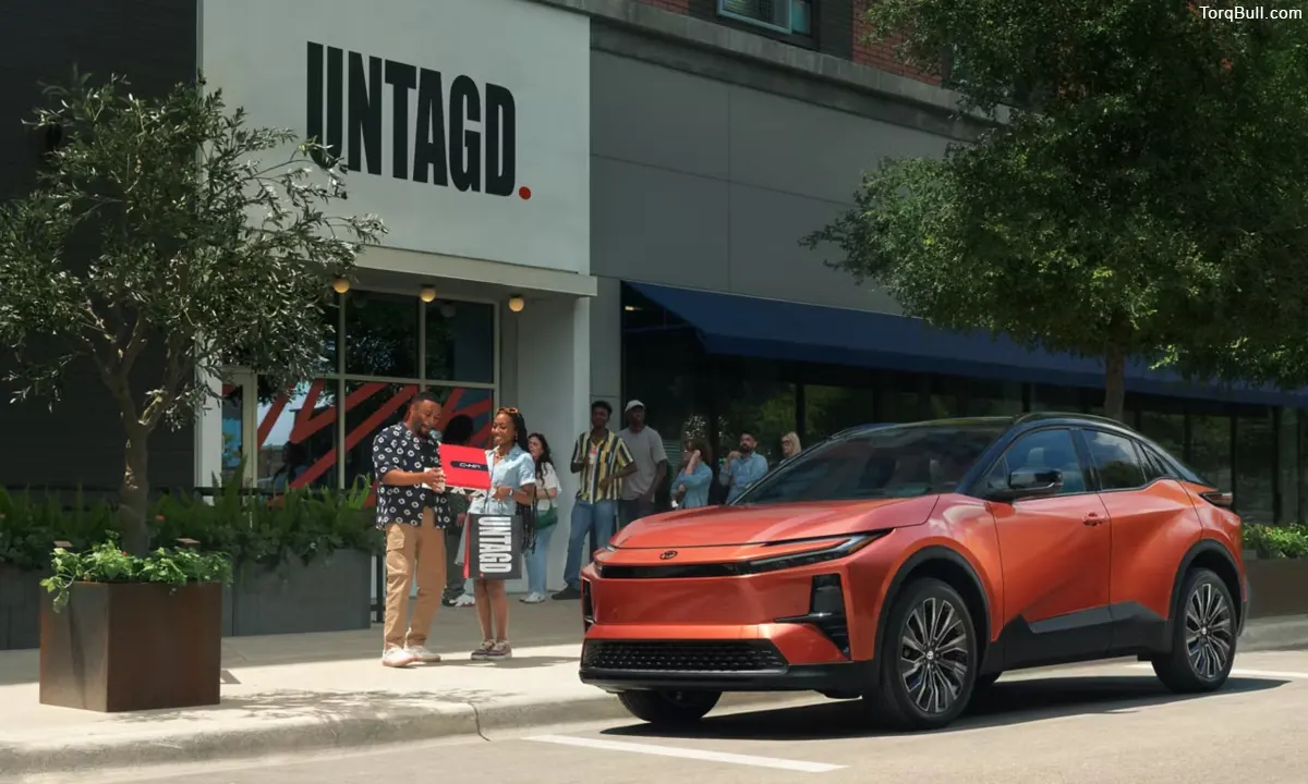 2026 Toyota C-HR on road.