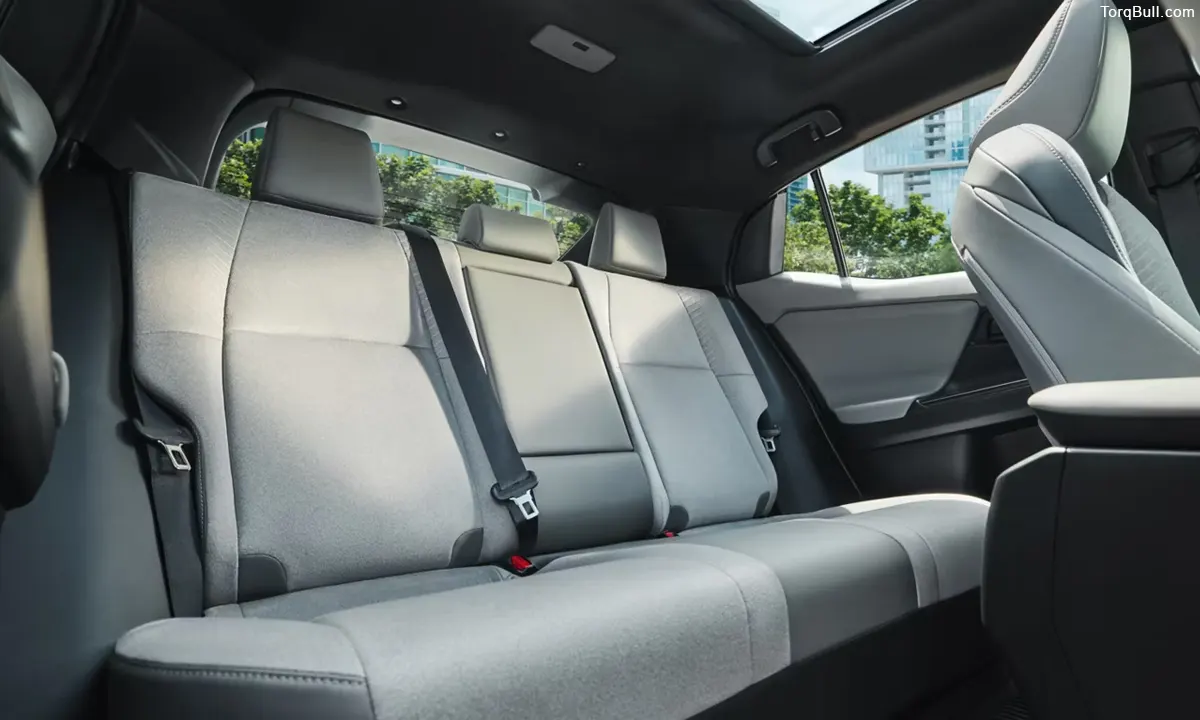 2026 Toyota C-HR rear seats