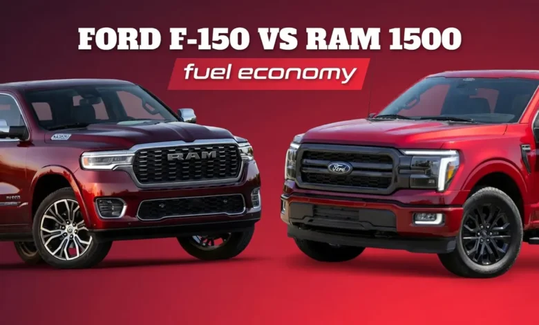 Ford F-150 vs Ram 1500 fuel economy
