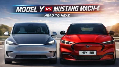 Range War Decides the Winner! Tesla Model Y vs Ford Mustang Mach-E Range Comparison
