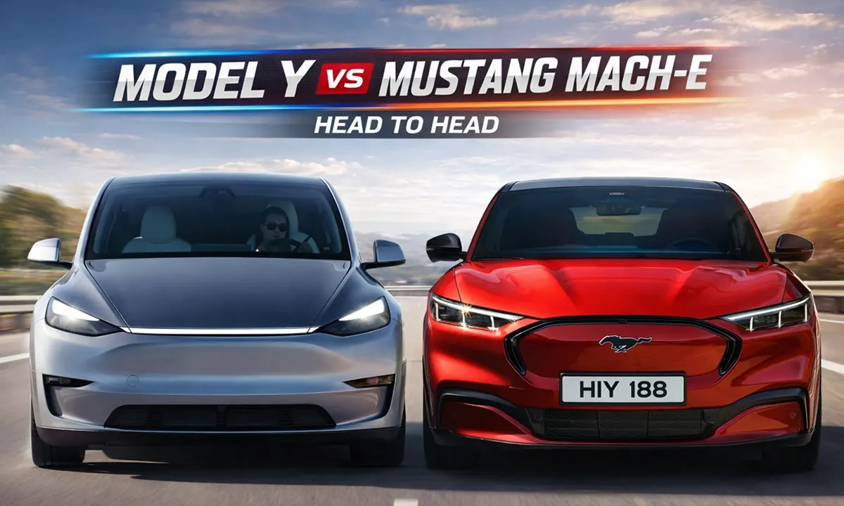 Range War Decides the Winner! Tesla Model Y vs Ford Mustang Mach-E Range Comparison