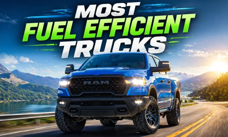 Most Fuel Efficient Trucks In USA 2026. Real MPG Numbers, Real Rankings, No Compromises