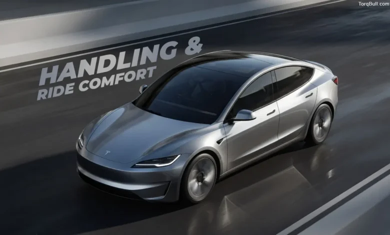 Tesla Model 3 Handling and Ride Comfort Review. Complete 2026 Assessment