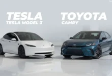 Tesla Model 3 vs Toyota Camry Cost Comparison USA. Fuel, Insurance, Depreciation and Maintenance All Compared Side by Side
