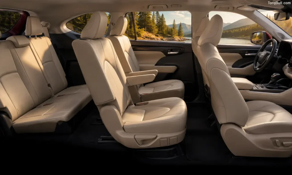 Toyota Highlander interior premium seats 938457