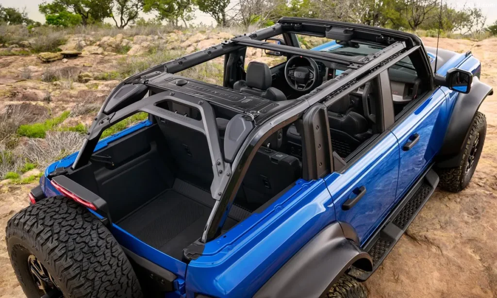 Ford Bronco Raptor of roading rear view 2340958