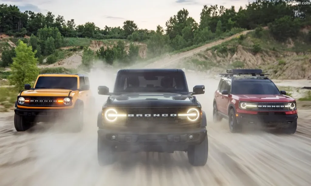 Ford Bronco Trims off roading
