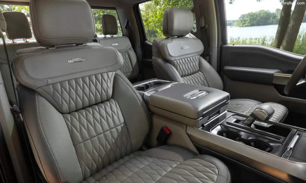 Ford F-150 interior seats 0982345