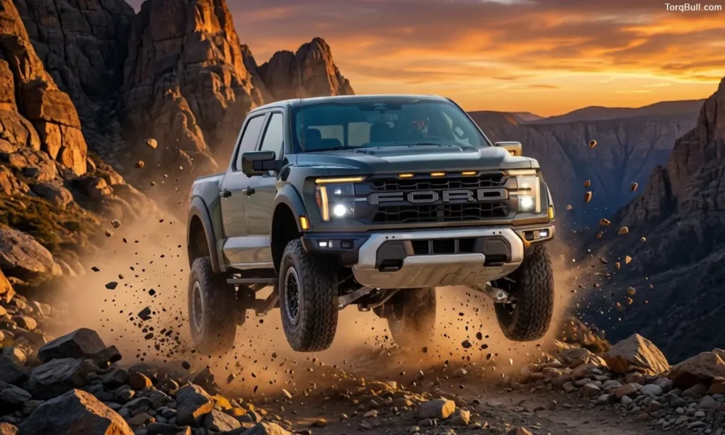 Ford F-150 Raptor off-roading