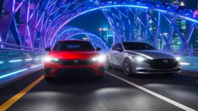 Honda Civic vs Mazda 3 Features Comparison. Fuel Economy and Reliability vs Driving Dynamics and Interior Quality