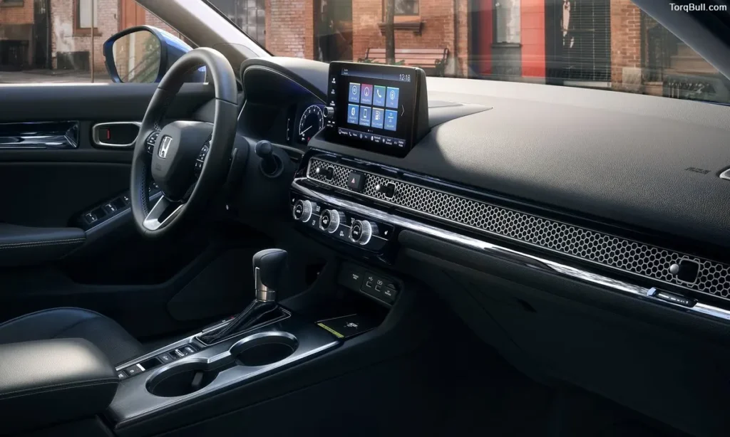 Honda Civic interior dashboard