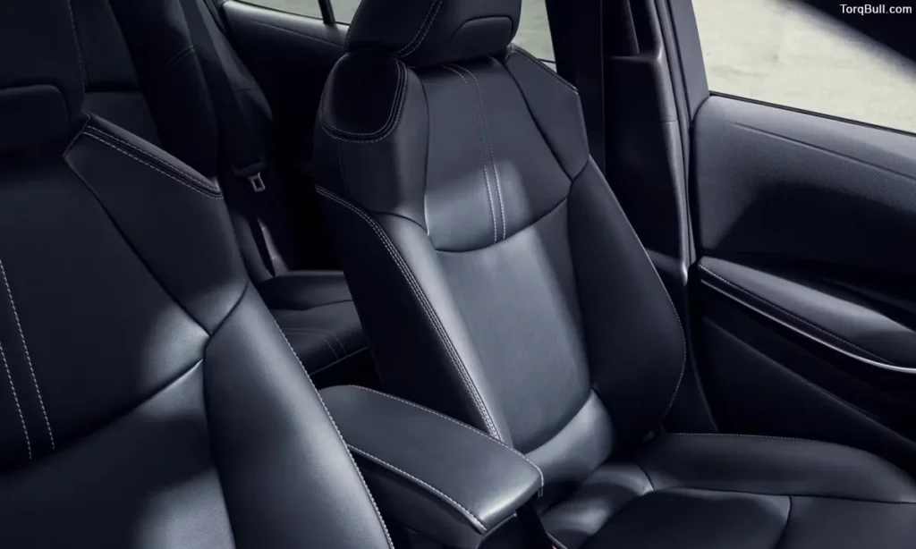 Toyota Corolla interior seats 098345