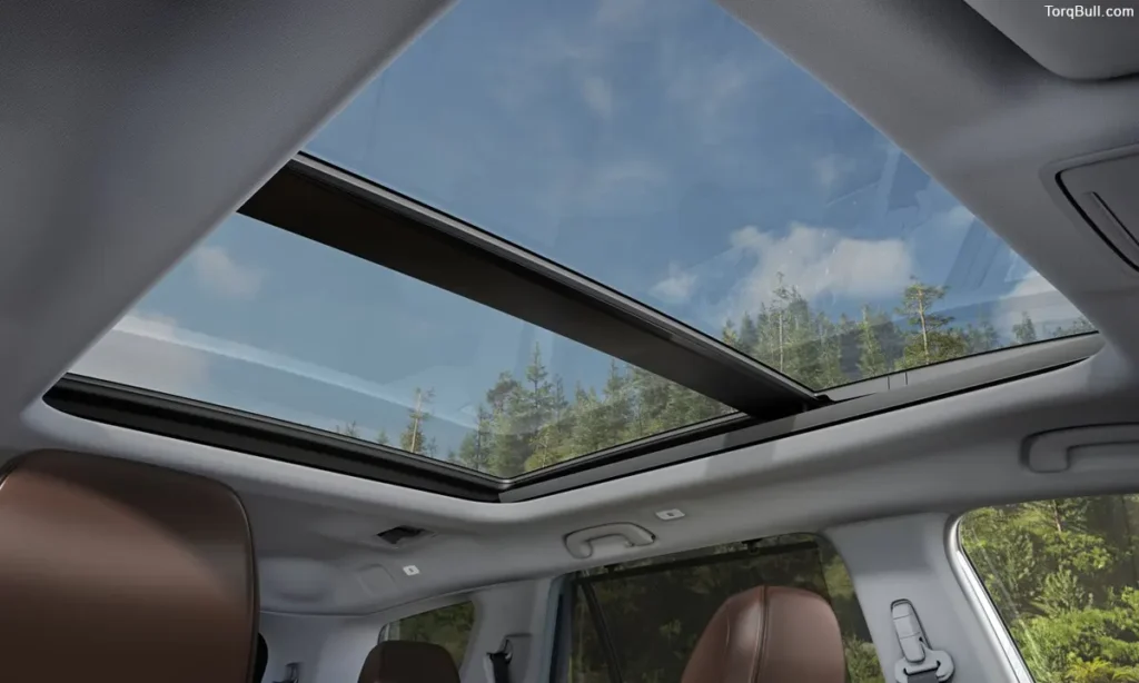 Honda Pilot panaromic sunroof