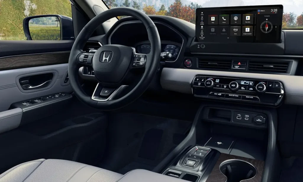 Honda Pilot Interior Dashboard overview