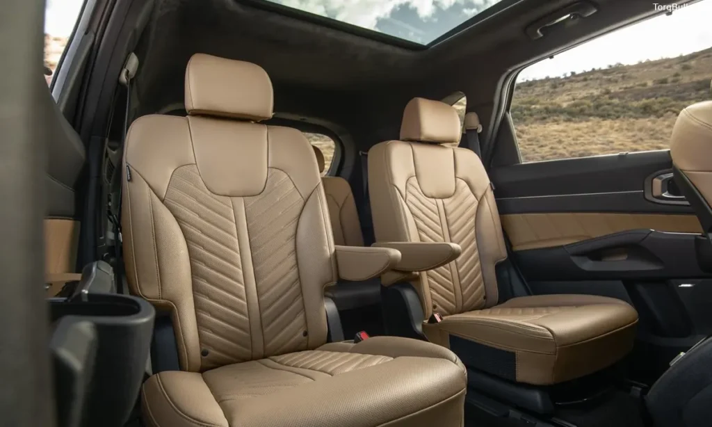 Kia Sorento interior seats 3498