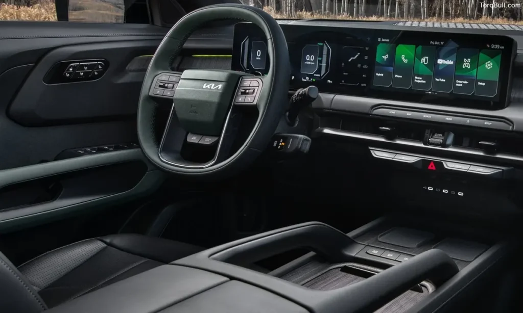 Kia Telluride interior dashboard 0546345