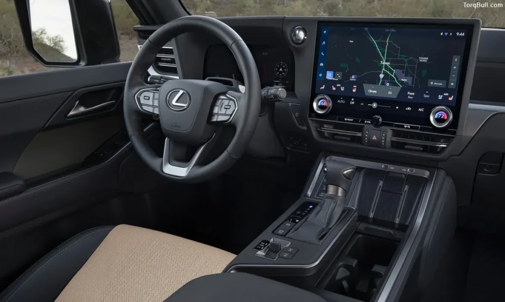 Lexus GX premium dashboard