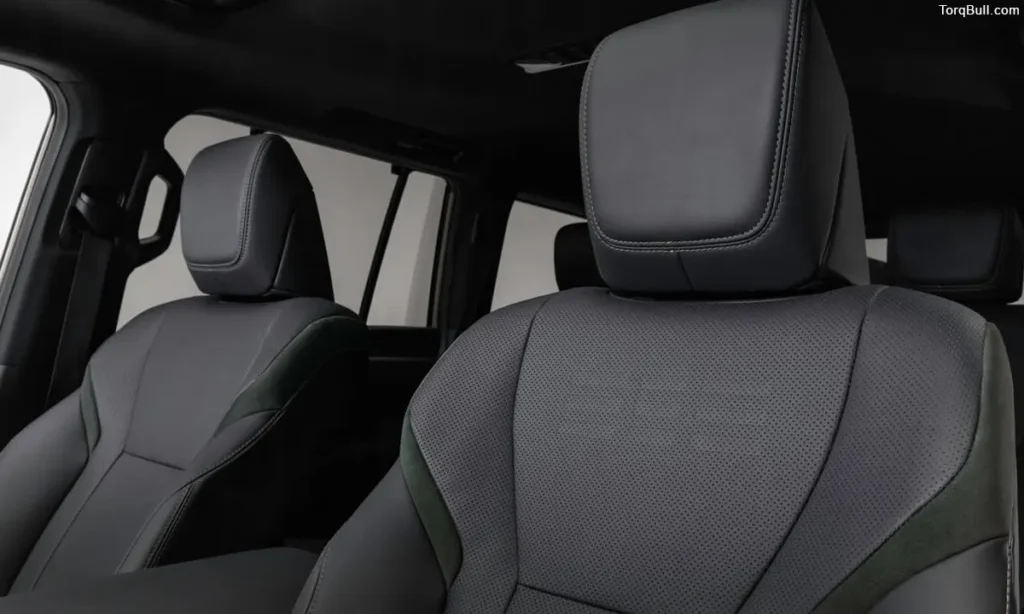 Lexus GX premium cabin seats