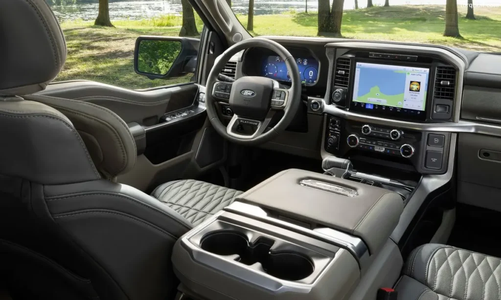 Ford F-150 interior dashboard overview