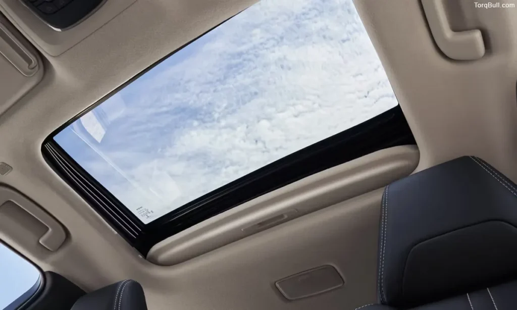 Toyota Corolla sunroof