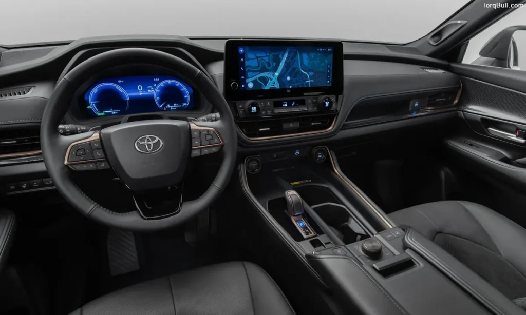 Toyota Grand Highlander interior dashboard