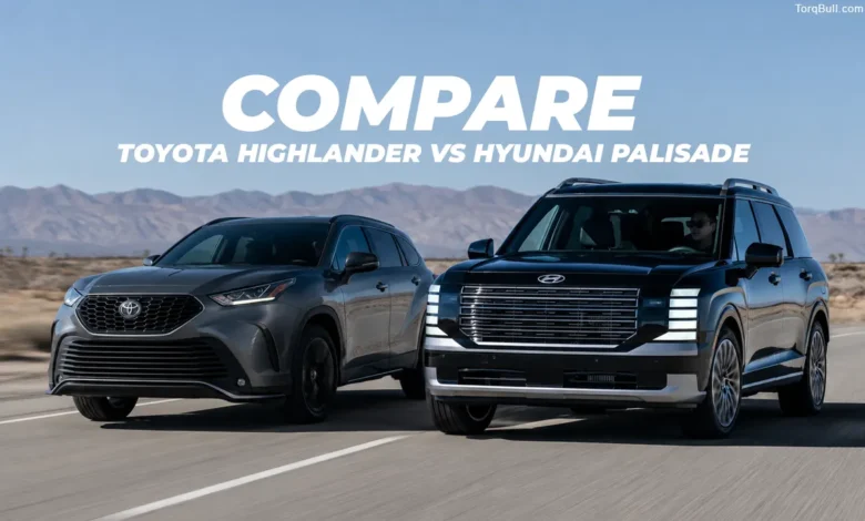 Toyota Highlander vs Hyundai Palisade Features Comparison. Which SUV Offers Better Value?