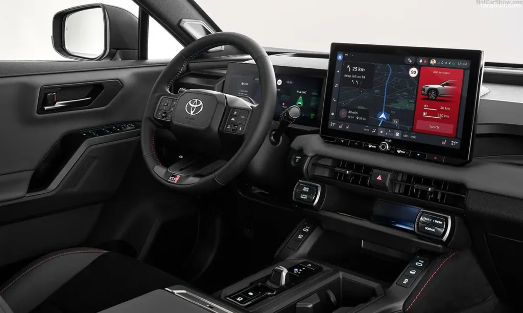 Toyota RAV4 interior infotainmenmt