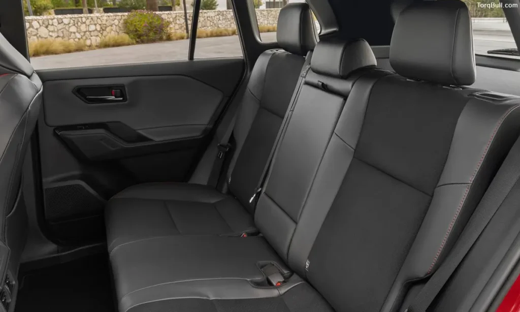 Toyota RAV4 interior rear seats